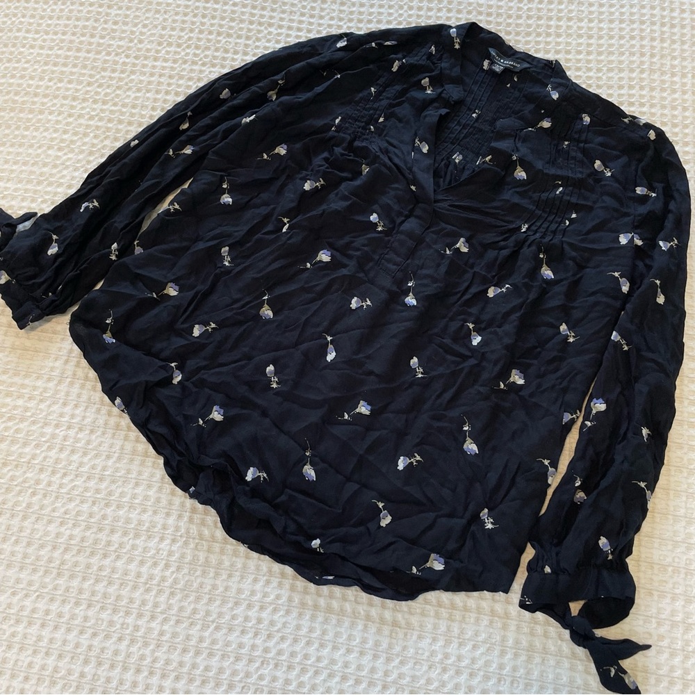 Lucky brand long sleeve blouse